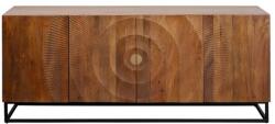 Kare Comoda Din Lemn Cu Patru Usi, Madeira Hell 177x75 Cm (ess-36644) Comoda