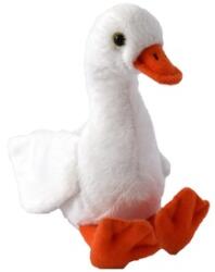  Figurină de pluș lebădă - alb, 15 cm (BI117879)