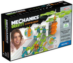 Geomag Mechanics Gravity Recycled Circuit de Elevator 207 buc (765) Jucarii de constructii magnetice