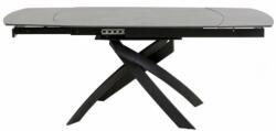 Kare Masa Extensibila Cu Blat Ceramic Negru Twist Schwarz (ess-21964)