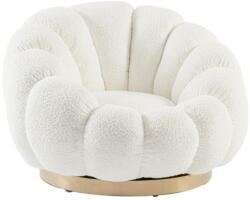 Bizzotto Fotoliu Florel White Swivel (ess-30393)