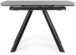 Bizzotto Masă Extensibilă Raili Black/grey 119.5/180x85 (ess-34552)
