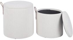 Bizzotto Set 2 Poufuri Katia (ess-27696)