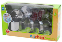  Set de vase de bucătărie din metal (510404036) Bucatarie copii