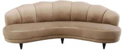 Kare Canapea Din Catifea Dschinn Bej Cu 3 Locuri (ess-31688) Canapea