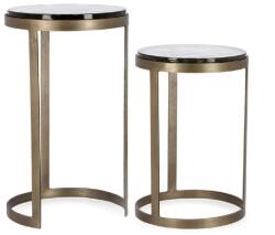 Bizzotto Set 2 Masute De Cafea Rotunde Zayla (0746984) Masa de cafea