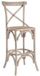 Bizzotto Scaun De Bar, Gri Deschis, Cross (0743231)