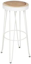 Bizzotto Scaun De Bar Alb Rakel (0680457)
