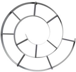 Kare Raft Perete Snail Argintiu (ess-38292) Raft