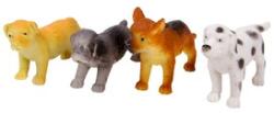 HANG SHUN Set de câini din plastic (HB625/4) Figurina