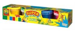 SES Creative Set de plastilină SES în cutie - 4 x 90 g (00465)