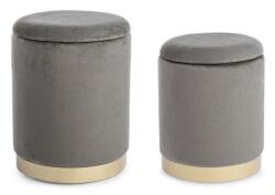 Bizzotto Set 2 Poufuri Polina (ess-35287)