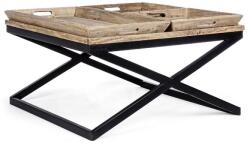 Bizzotto Masuta De Cafea Tray Cu 3 Tavi (0746378) Masa de cafea