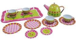  Set de ceai metalic în valiză (510404999) Bucatarie copii