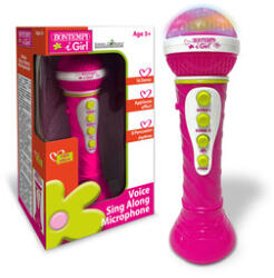 Bontempi +Microfon karaoke cu efecte de sunet și lumină (412072)