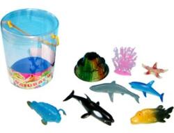 HANG SHUN Set de 8 animale marine din plastic (HD2660D) Figurina