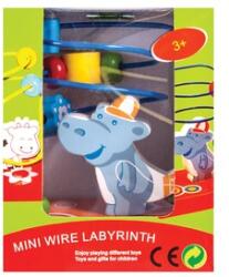  Labirint cu bile din lemn cu animale - mic (HJD93776)
