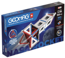 Geomag Classic Panels Recycled Nasa Rocket 103 buc (808) Jucarii de constructii magnetice