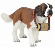 Papo câine Marele Alb 54009 (54009) Figurina