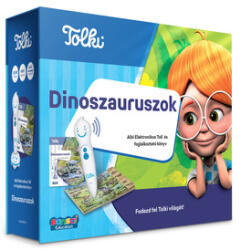 Tolki - Set dinozauri (carte+stilou) - în limba maghiară (22622)