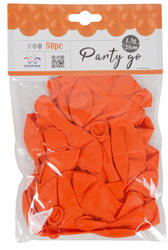  Baloane 25cm portocalii 50buc/pachet (FUN-3 O)