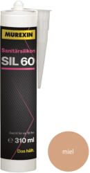 Murexin SIL 60 Szaniter szilikon - miel (4186) - csempekert