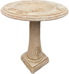 Jován Bacchus madárfürdető sima oszloppal, bézs (JOVM17-bezs)