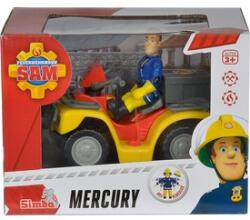 Simba Toys Sam cu figurina Mercury quad de pompier - 11 cm (109257657038) Figurina