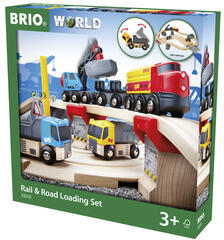 BRIO Set BRIO Tren și construcție (63321000)