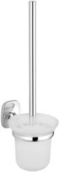 SAPHO Rumba fali WC kefe tartó tejüveg/króm (RB108) (RB108)