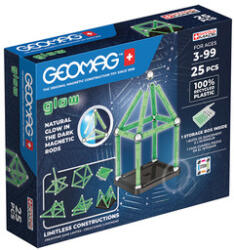 Geomag Glow Recycled 25 buc (328) Jucarii de constructii magnetice