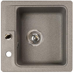 Marmorin Isao szögletes gránit mosogató - Grey színben (470103003) (470103003) - csempekert