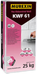 Murexin ragasztó KWF61 Flex fehér, porzáscsökkentett -25kg (13688)