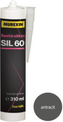 Murexin SIL 60 Szaniter szilikon - antracit(4190) (4190) - csempekert
