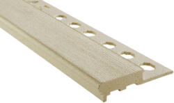 Emac csúszásmentes lépcsőszegély 12 mm/2, 50 m almend - 126 (NPMXKY12MAL) - csempekert