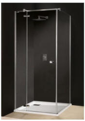 Sanplast Sanglass KNDJ2/Free 80x100 zuhanykabin, króm profillal, átlátszó üveggel (S1000) (S1000)