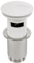 Marmy Klikk-Klakk mosdólefolyó fehér - túlfolyós mosdóhoz (MAR129) - csempekert