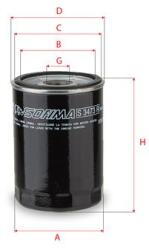 SOFIMA Filtru ulei SOFIMA S 3473 R (S 3473 R) - fixbox