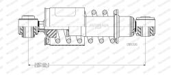 MONROE Amortizor, suspensie cabina MONROE CB0326 (CB0326)