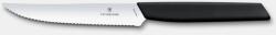 Victorinox Cutit Victorinox Swiss Modern pentru friptura, lama 12cm, Black 6.9003. 12W (6.9003.12W)