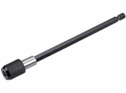 Extol bittartó 1/4" Hex hatszög, Hossza: 150mm, hosszabbító szár, Fix-clip gyorskioldó, mágneses (919404)