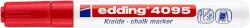 edding Krétamarker, 2-3 mm, kúpos, EDDING 4095 , piros (4-4095002)