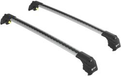 Turtle Air 2 ezüst alumínium integrált tetőkorlátra szerelhető tetőcsomagtartó készlet MC02001-8896S (MC02001-8896S)