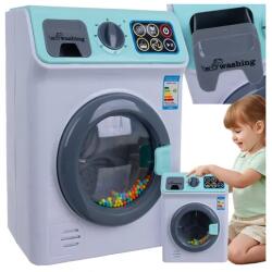 Interaktív gyerek mosógép hanggal, forgódobbal, érintőpanellel, 25×13×18 cm (00026285)