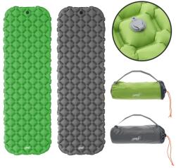 Garden Line Felfújható túramatrac 190×56×5, 5 cm - könnyű ripstop nylon, hordtáska (427)