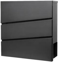 Garden Line Parrot fali postaláda, galvanizált, porszórt, 37×37×10, 5 cm (1103)