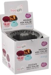  Szilikon kuglófform 23 cm átmérő, 9, 5 cm magasság, tapadásmentes (8491)