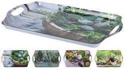  Melamin tálca 45×30 cm, strapabíró, könnyen tisztítható szervírozó (8882)