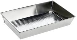  Dombornyomott sütőtálca, tapadásmentes acél, 39×23, 5×7 cm (6050)