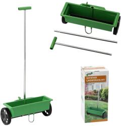 Garden Line Kézi műtrágya- és fűmag-szóró, 6 l tartály, 5 fokozatú adagolás (1260)